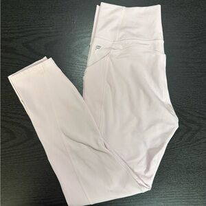 Fabletics Pureluxe High Waisted Light Pink Leggings